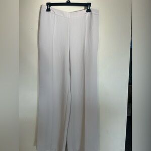 Chico's Classic White Wide Leg Pants